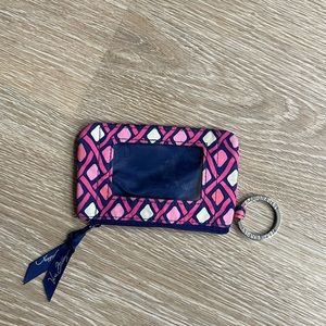 Awesome Id holder zipper pouch and key ring.